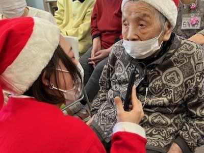 JAGAサンタ！104歳のおばあちゃんたち元へ！