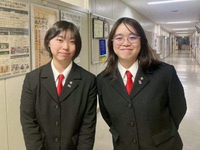 【11月23日放送】帯広農業高校　鈴木柑南さん・松本実希さん